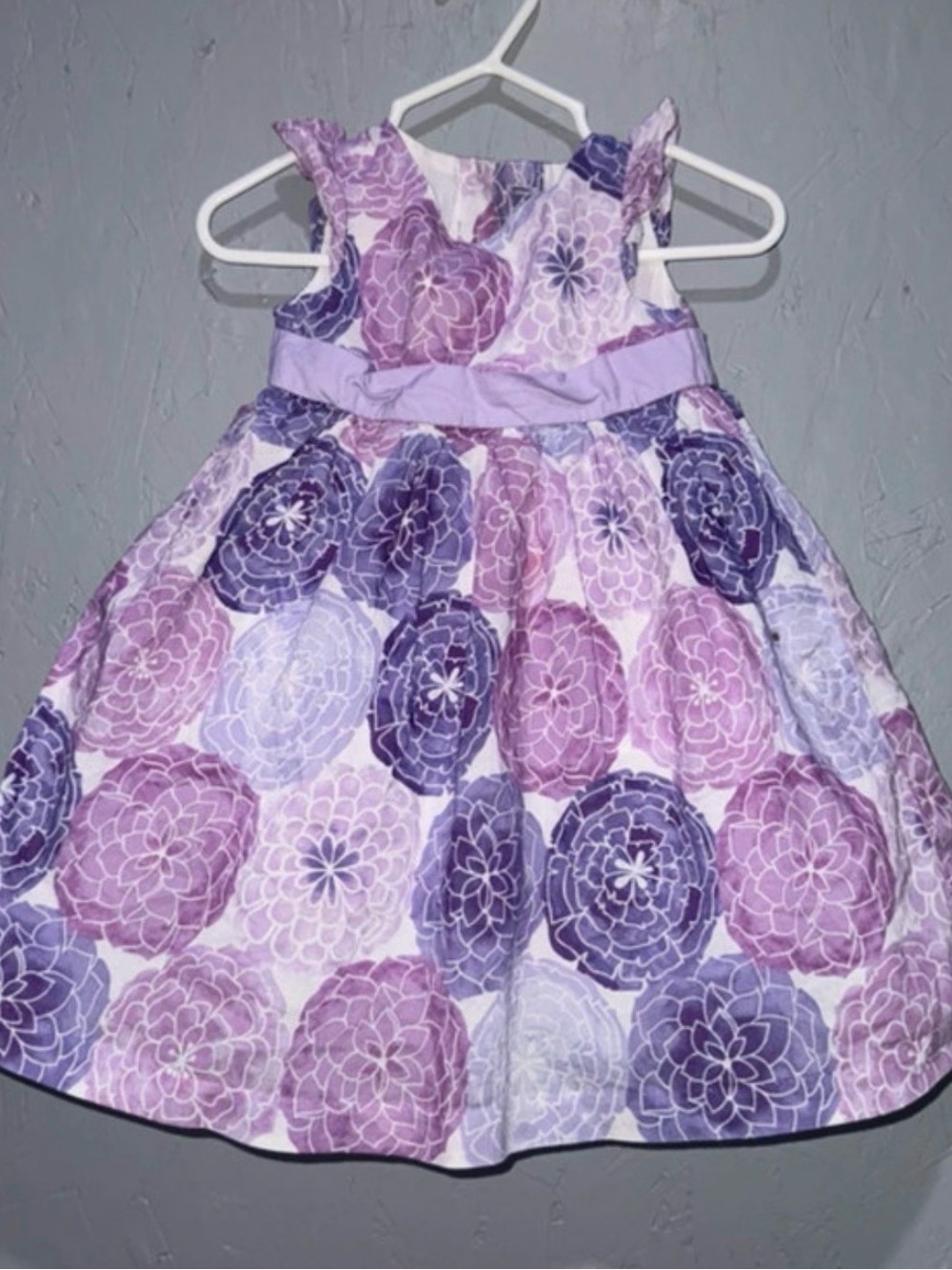 Gymboree Lavender & Purple Floral Party Dress